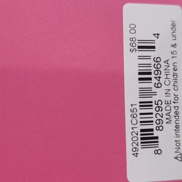 🔹️Betsey Johnson 🔹️Ring Pop  Ring  Keychain pacifier  bag charm Key Fob - Picture 5 of 6